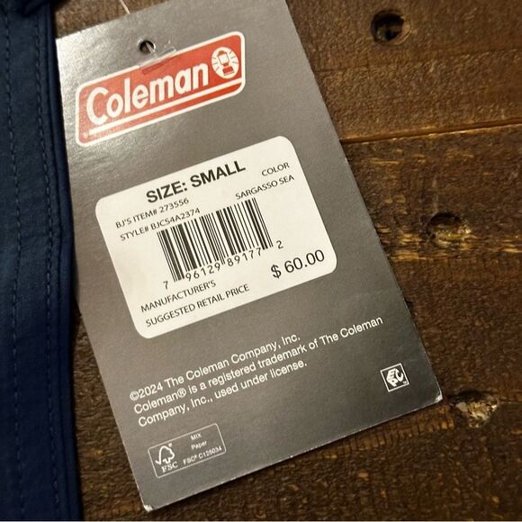 Coleman Performance Short Sleeve Button Down Shirt - Picture 3 of 6